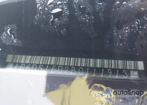 2011 Cadillac Cts Premium из США, поврежденный, VIN 1G6DS1ED2B0111913